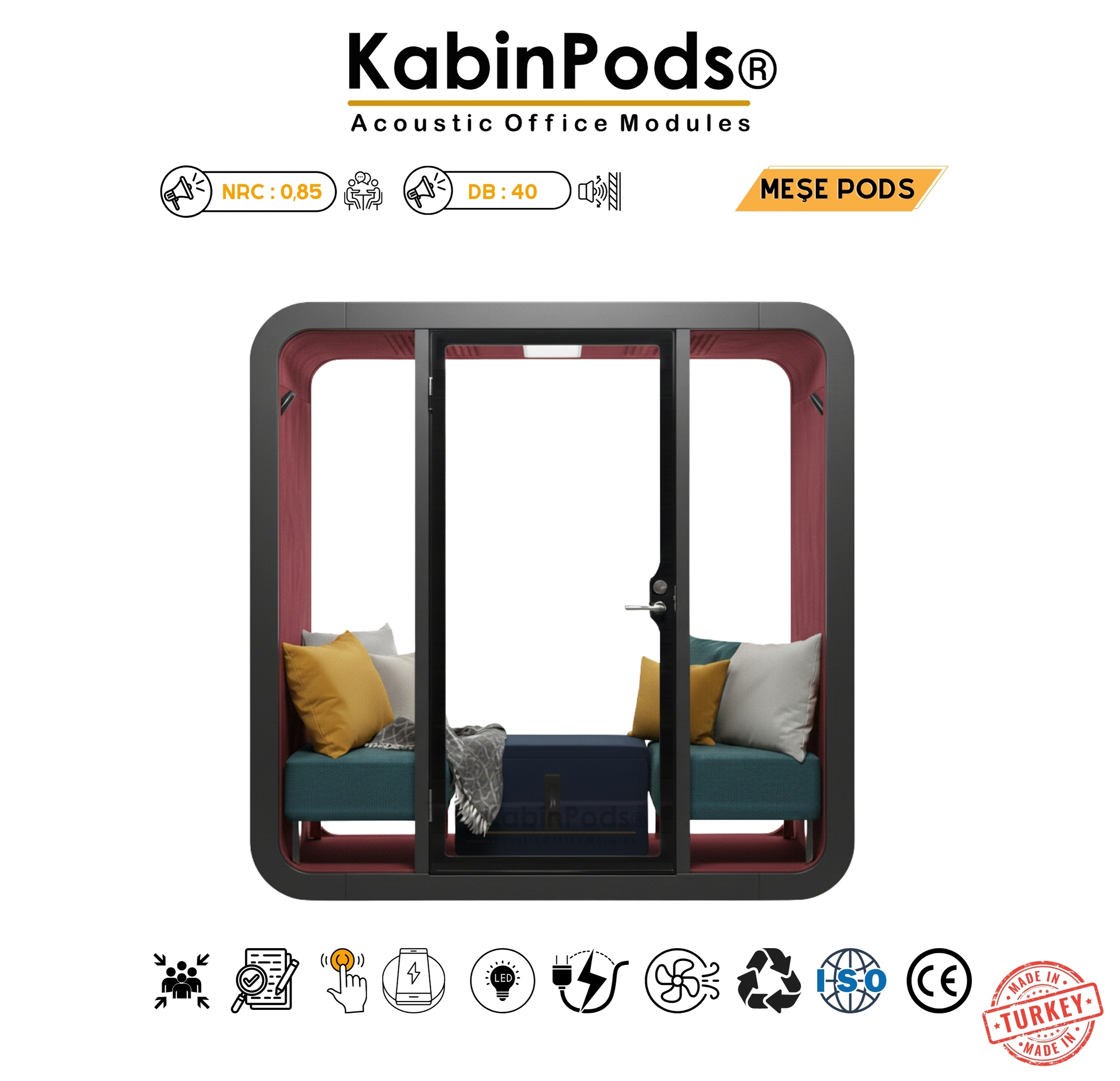 Sessiz Kabin 5 - Profesyonel Ses İzolasyonlu Sessiz Kabin Modelleri ve Çözümleri